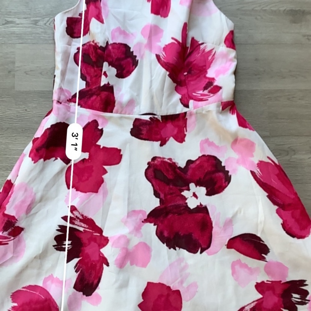 Donna Morgan Fit and Flare Spring Dress 8 - Picture 9 of 9